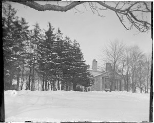 Nice winter scene at Farm & Trade School