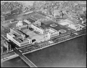 M.I.T. campus from the air