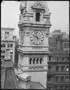 Insurance building clock tower, Post Office Square