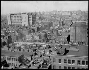 The South End and [?] from the Bristol Street Fire Tower