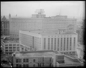 Motor Mart Building and Hotel Statler in Park Square