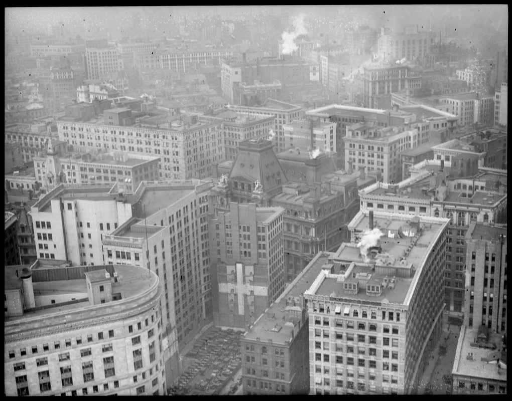 View of city, Post Office Square, Liberty Square