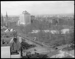 View toward Back Bay from Walker Building on Boylston St.