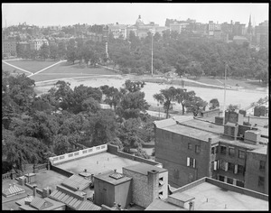 Towards Commons and State House from the Statler Hotel