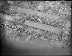 Quincy Market from the Custom House Tower