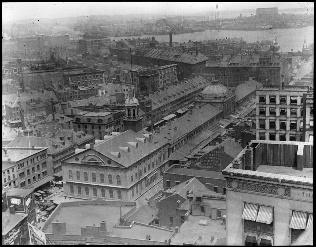 Faneuil Hall from Ames Building