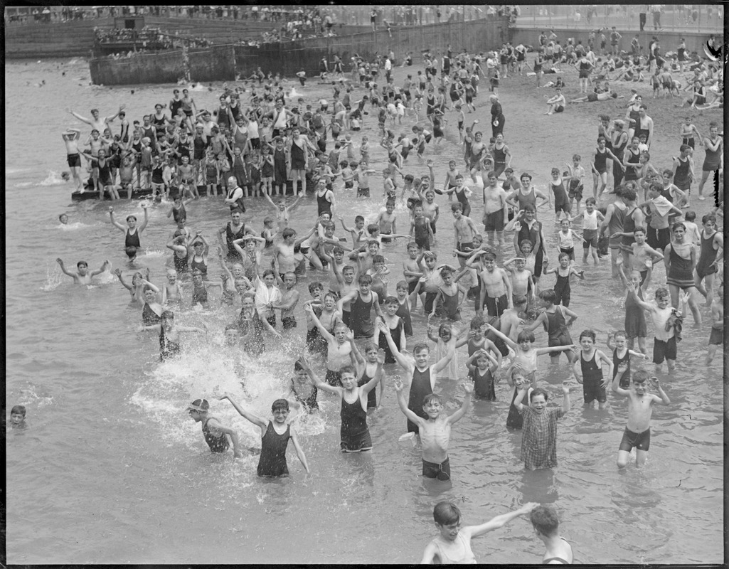 North End park swimmers