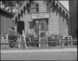 Greenville Furniture Company, possibly Washington St., Roxbury