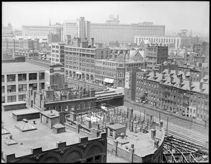 South End from near Washington St. toward Hotel Statler