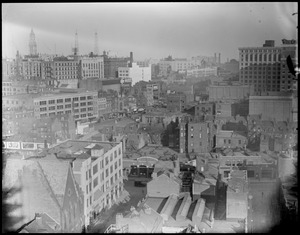 South End, Broadway and Eliot Street, Washington Street to left
