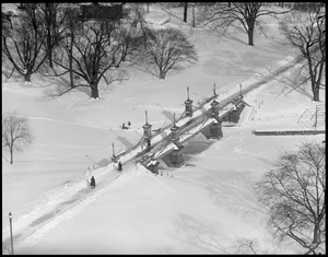 Public Garden from the Ritz-Carlton, winter