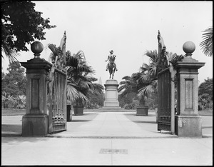 Washington's statue Public Garden