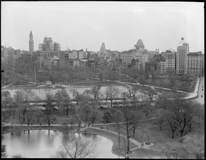 Public Garden & Boston Common from Arlington St.