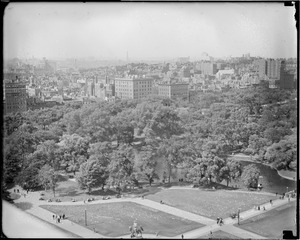 Public Garden and Beacon Hill from Ritz-Carlton