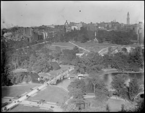 Public Garden from Arlington St. Church