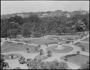 Panorama - Boston Public Garden