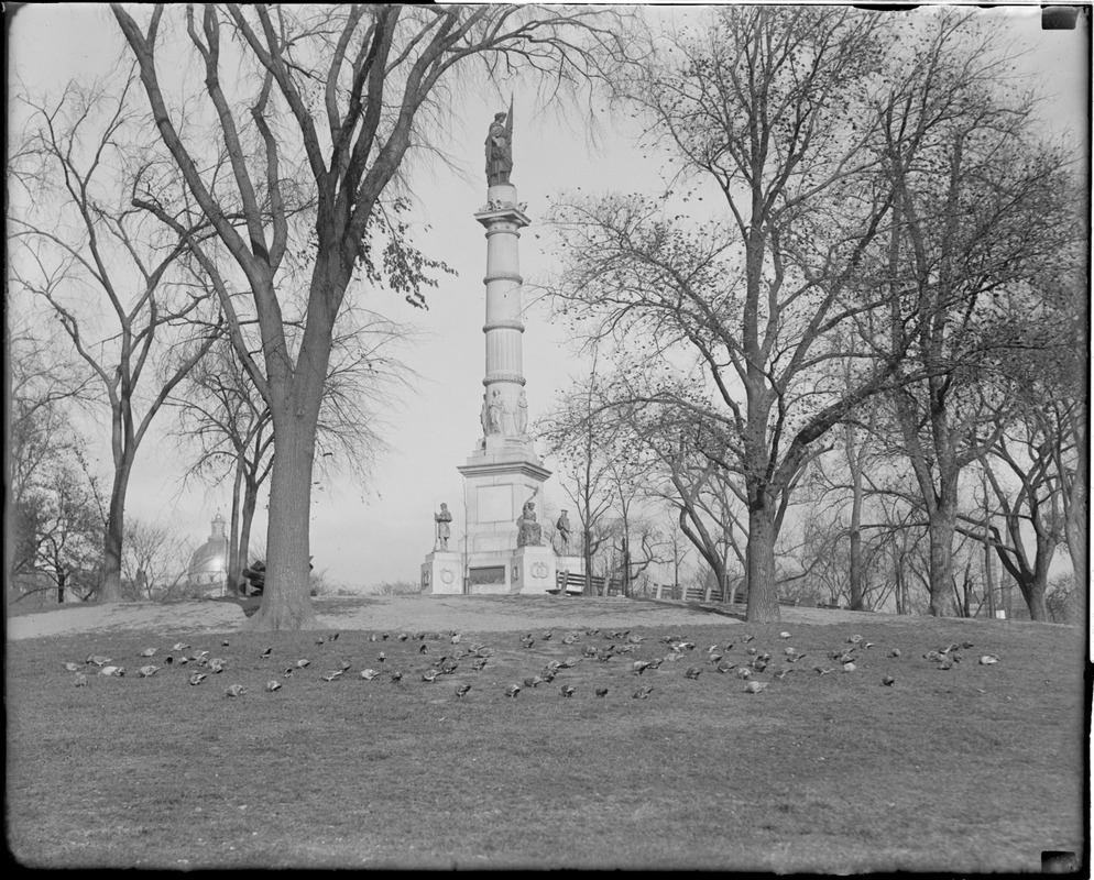 Boston Commons monument