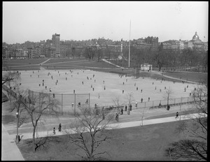 Boston Common playground - baseball
