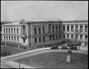 Museum of Fine Arts, Huntington Ave. (Left side of panorama)