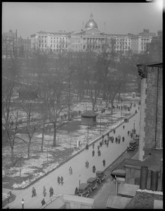 State House, Boston from Common - State House from Herald Building