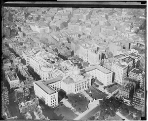 Aerial view, State House