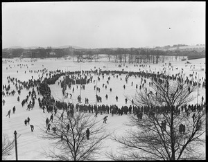 Skating at Franklin Field