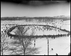 Skaters at Franklin Field