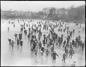 Skaters at Franklin Field