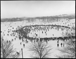 Skating at Franklin Field