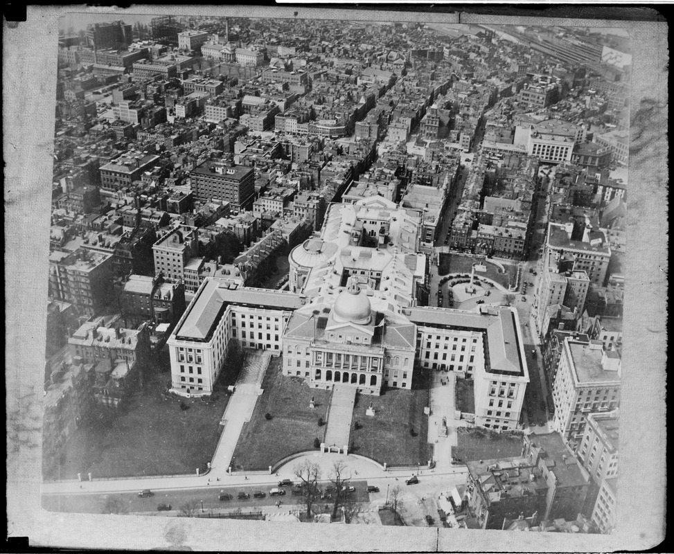 Bird's eye view of State House