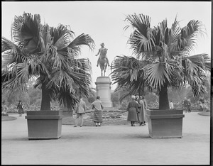 Washington statue in Public Garden