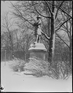 Thomas Cass in the snow