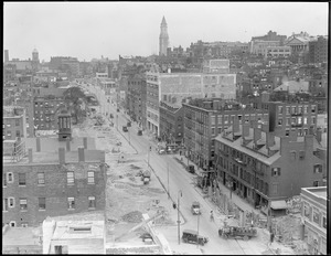 The widening of Cambridge Street