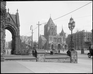 Copley Square & Trinity Church from new Old South Church