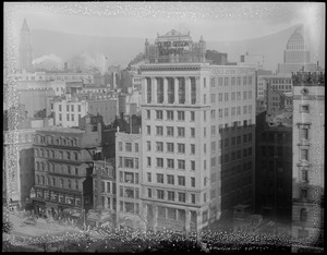 Oliver Ditson Building on Tremont from Walker Building on Boylston