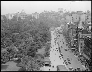 Tremont St. along the Common, from the Little Building