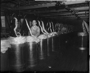 Rope making, Charlestown Navy Yard