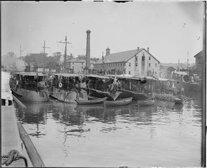 Torpedo boats in Charlestown Navy Yard