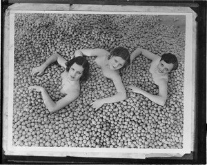 Girls in walnuts