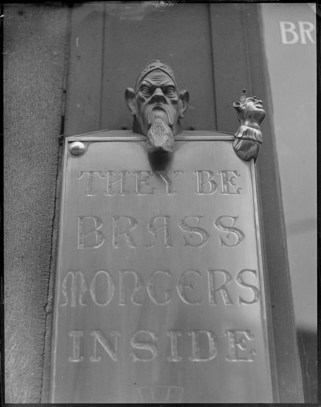 Brass knockers Digital Commonwealth