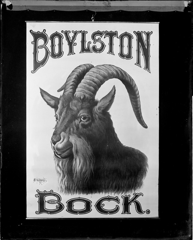 Boylston Bock - famous old beer posters