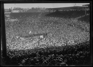 Rally for Irish independence at Fenway Park