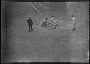 Plays at the plate, Boston Braves