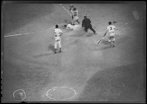 Plays at the plate, Boston Braves