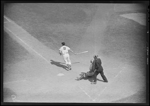 Ted Williams hits one at Fenway