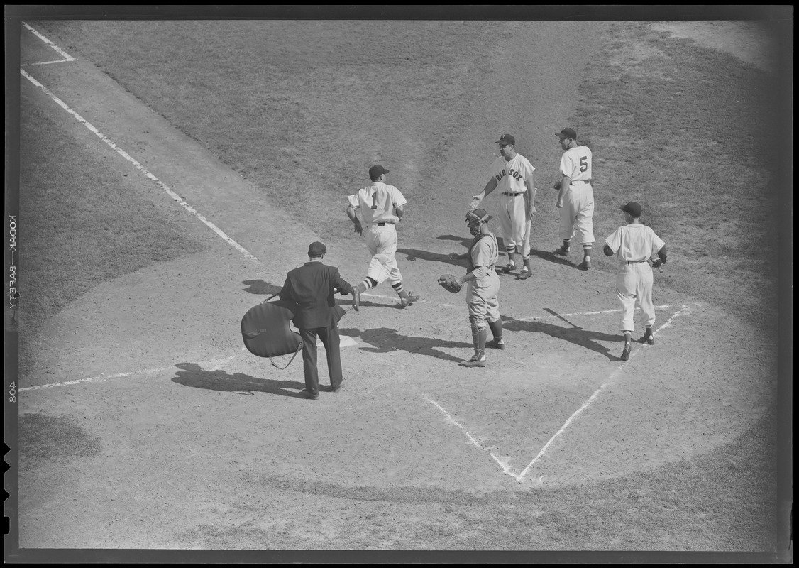 Red Sox in action at Fenway