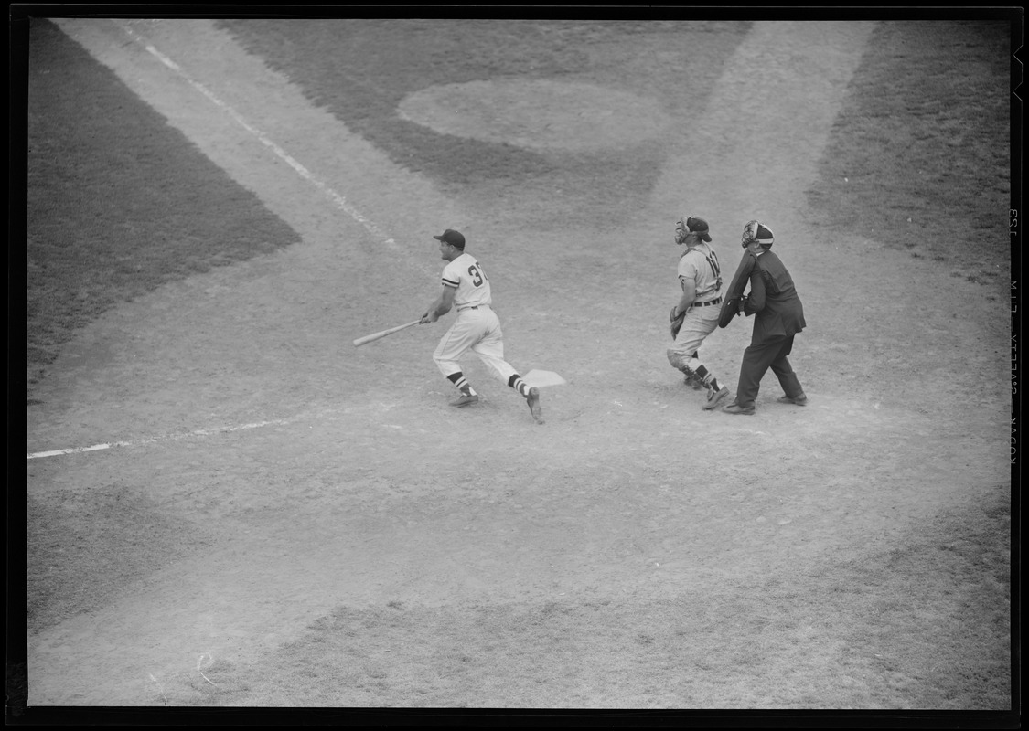 Red Sox in action