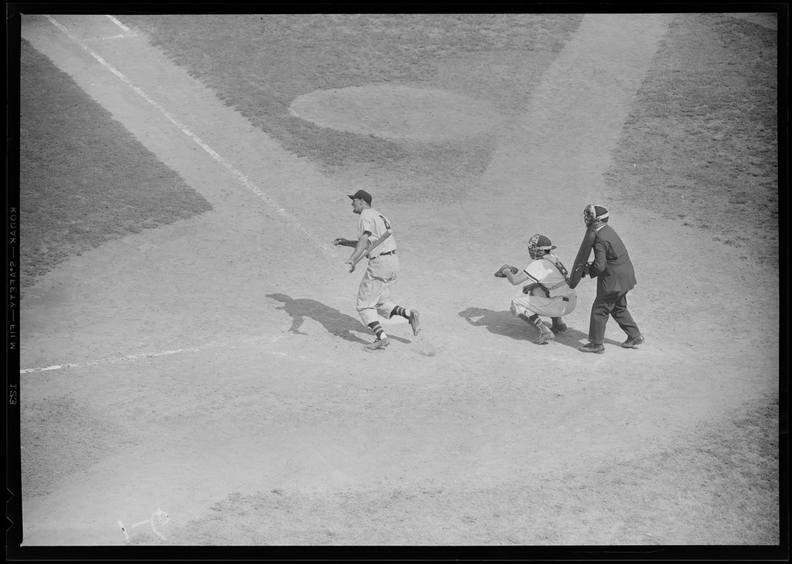 Red Sox in action