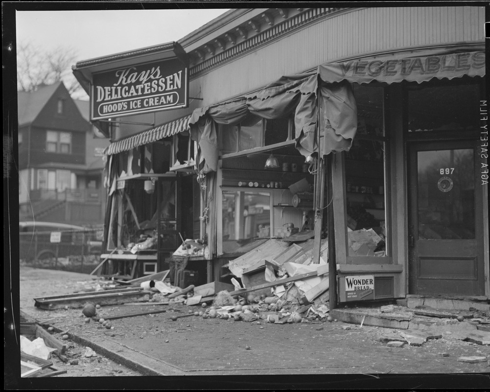 Explosion in Ashmont section of Dorchester Digital Commonwealth