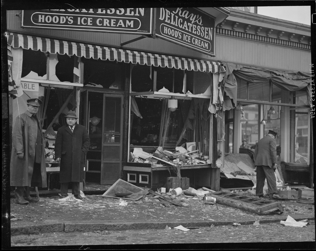 Explosion in Ashmont section of Dorchester Digital Commonwealth